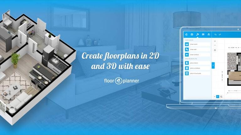 Interjero dizaino programa Floorplanner