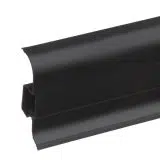 Plastikinė grindjuostė Premium juoda