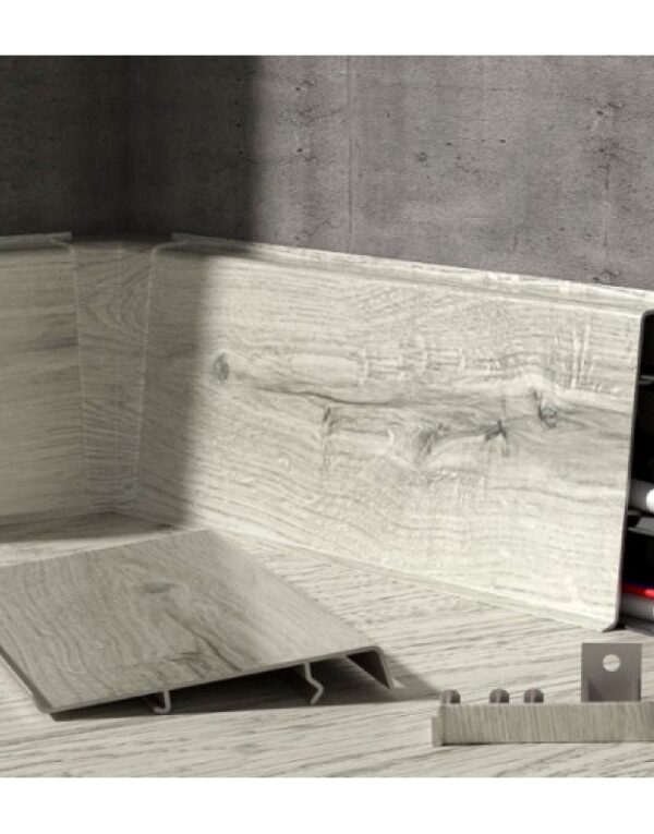 Plastikinių grindjuosčių montavimas