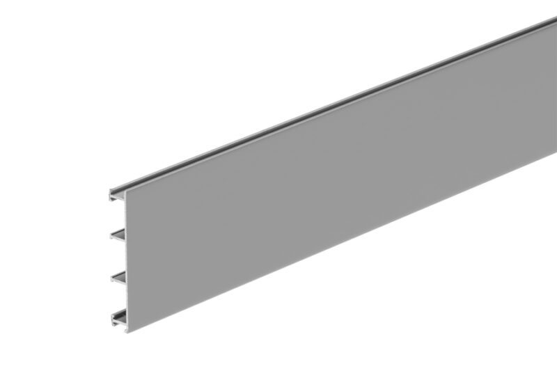 Dekoratyvinis profilis plytelėms DO (sidabrinis 50 mm)