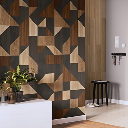 Dekoratyvinė siena Motivo Larix Decor Vizualizacija