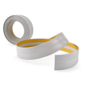 Apdailos juosta PVC klijuojama (Šviesiai pilka) 2 Apdailos juosta PVC klijuojama (Šviesiai pilka) 2
