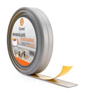 Klijuojama PVC grindjuostė (Sidabrinė) 1 Klijuojama PVC grindjuostė (Sidabrinė) 1