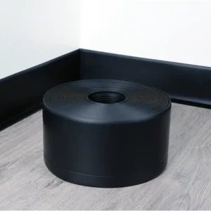 PVC grindjuostė 100x25 mm (juoda) 3 PVC grindjuostė 100x25 mm (juoda) 3