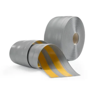 PVC grindjuostė 100x25 mm (pilka) 2 PVC grindjuostė 100x25 mm (pilka) 2