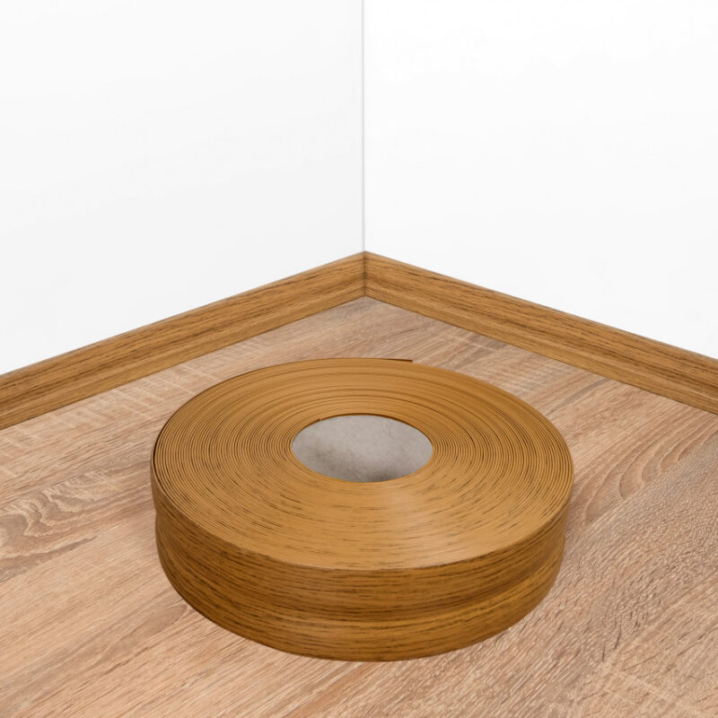 Lanksčios grindjuostės ąžuolo spalvos (PVC) 3