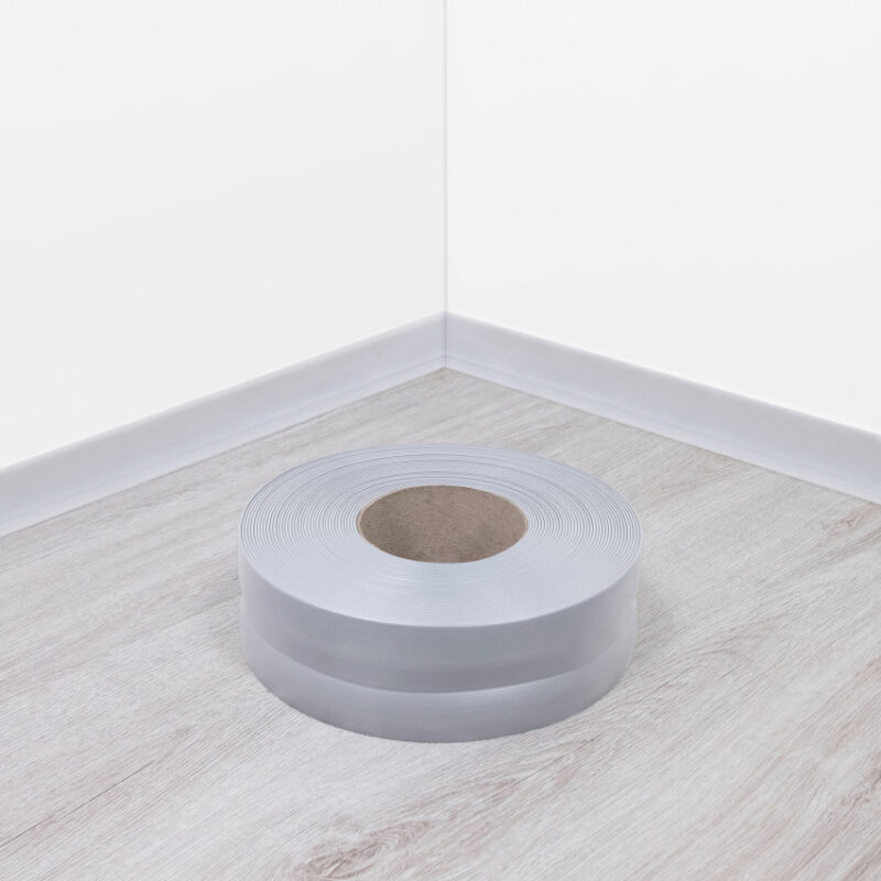 Lanksčios grindjuostės šviesiai pilkos (PVC) 3