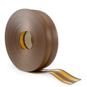 Lanksčios grindjuostės tamsiai rudos (PVC) 3