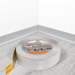 Plintusas lankstus (PVC) šviesiai pilkas 4