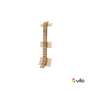 Plastikinės grindjuostės Linea sujungimai. Oak Hamilton