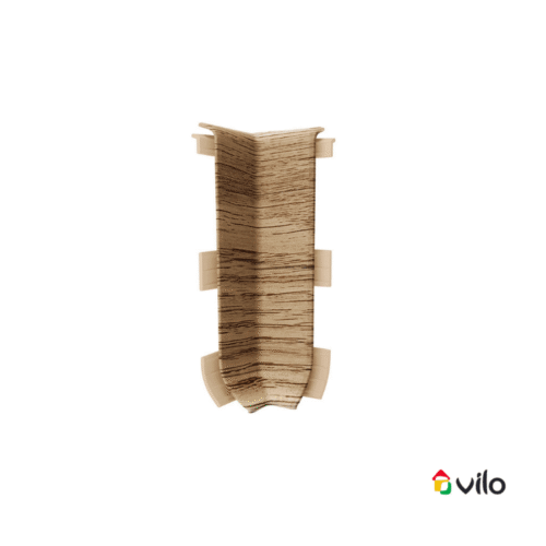 Plastikinės grindjuostės Linea vidinis kampas. Oak Hamilton Plastikinės grindjuostės Linea vidinis kampas. Oak Hamilton