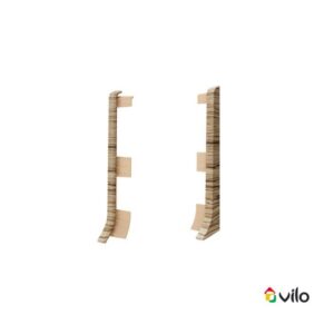 Plastikinės grindjuostės Linela uždengimai Oak Wellington