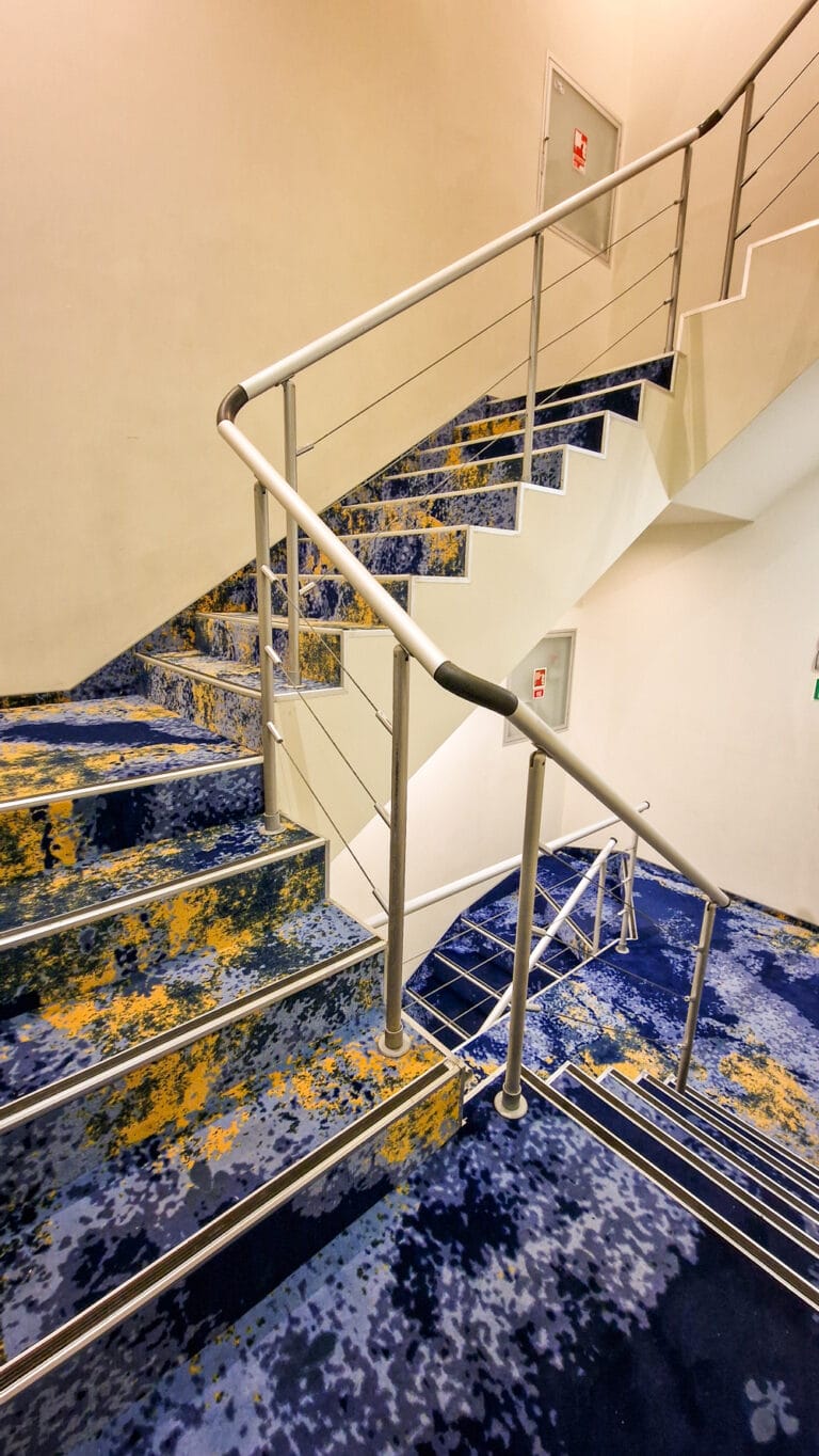 Laiptų dengimas kilimine danga Best Baltic Hotel kaunas 2