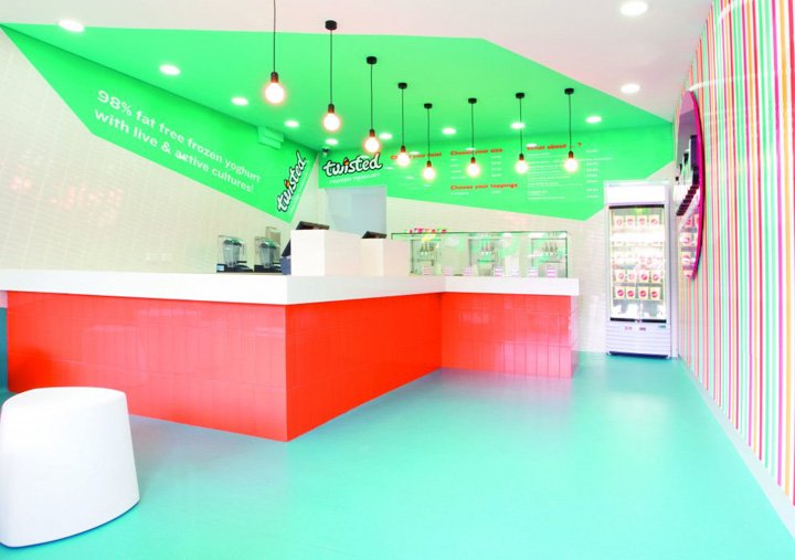 Twisted Frozen Yoghurt