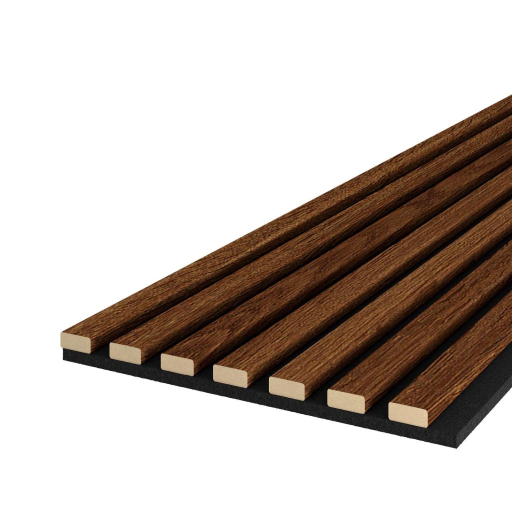 Dekoratyvinės akustinės plokštės Brown Oak