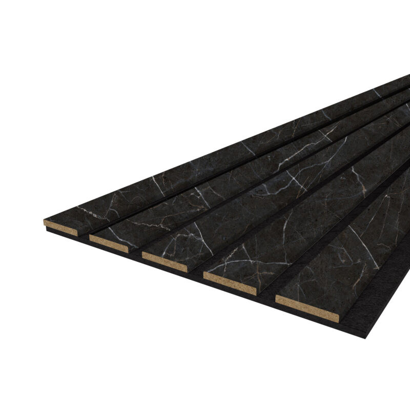 Akustinės plokštės FLAT Black Obsidian