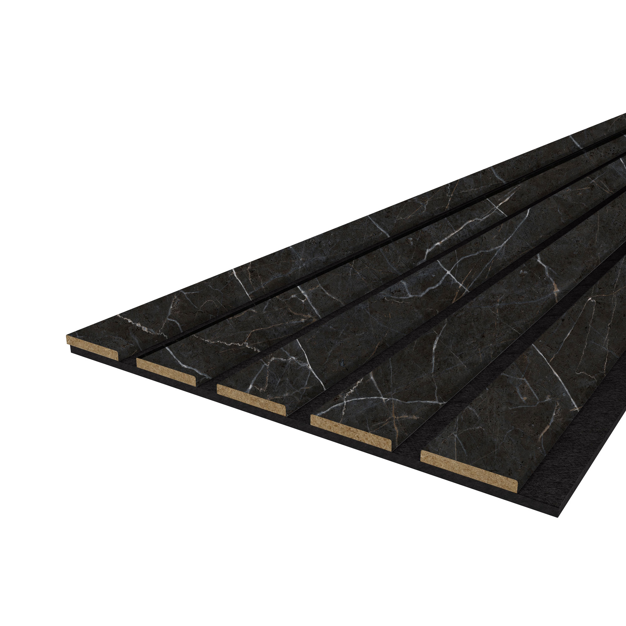 Akustinės plokštės FLAT Black Obsidian