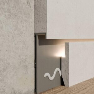 Įleidžiamų MDF grindjuosčių profilis. Galerijos nuotrauka Įleidžiamų MDF grindjuosčių profilis. Galerijos nuotrauka