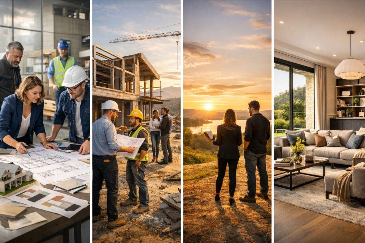 Jaukių namų kurybos procesas